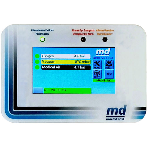 Alarmsystem zum Türöffnen - Md S.r.l. Medical Gas Equipment - mit Touchscreen