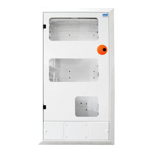 Sicherheitsschrank - PF-05xx-yyyy - Md S.r.l. Medical Gas Equipment - für Druckregler / wandmontiert / transparent