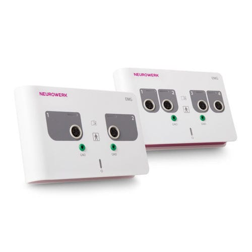 Elektrophysiologischer Verstärker / EMG - NEUROWERK® - Micromed - 4 Kanäle / 2 Kanäle