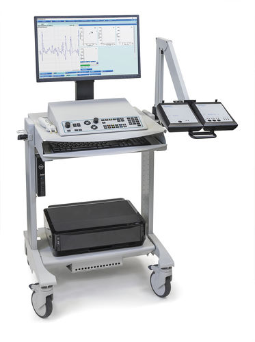 Elektromyograph mit Rollgestell - EMG/VCNVCN/PE - Natus Micromed - digital / mit Monitoring der evozierten Potentiale