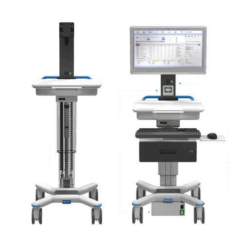Medizinischer Wagen - X3e - multix solutions srl - für Kliniken / für medizinische Geräte / mit Schublade
