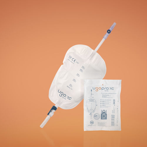 Urin-Drainageset - Ugo Pro - Optimum Medical - mit Skala / mit Venenklappe / Polyvinylchlorid