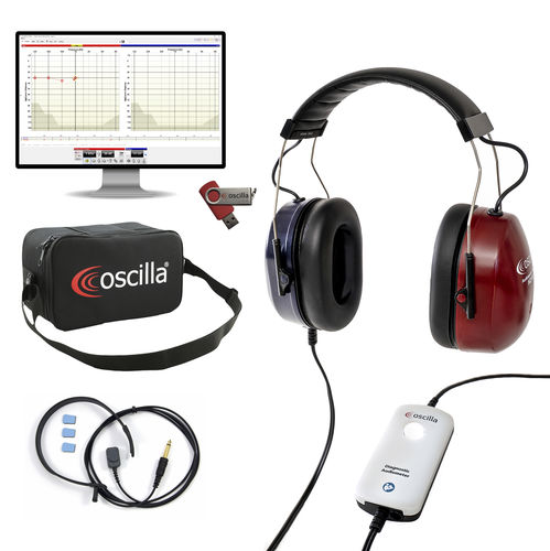 Diagnose-Audiometer - A50 - Oscilla - für Audiometrie für Erwachsene / für pädiatrische Audiometrie / computergestützt