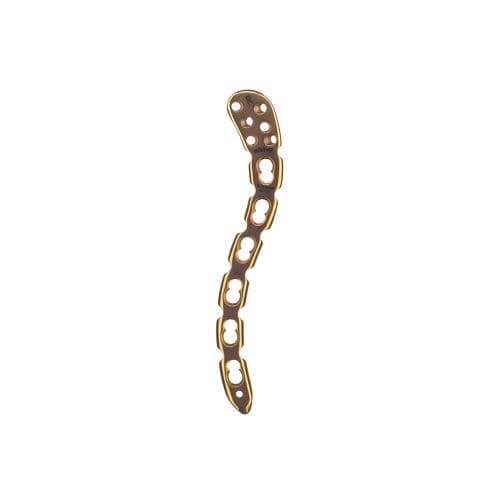 Kompressionsplatte für Schlüsselbein - P000 series - Oltho - anterolateral / mit Verriegelung / Titan