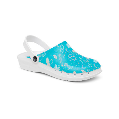 Unisex-Clog - ODEN PRINT - Suecos Footwear - wasserdicht / antimikrobiell / blau