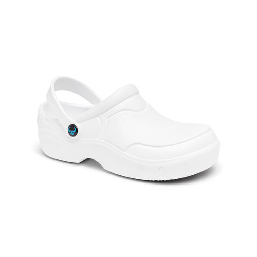 Unisex-Clog - THOR+ ENCLOSED - Suecos Footwear - waschbar / weiß / schwarz