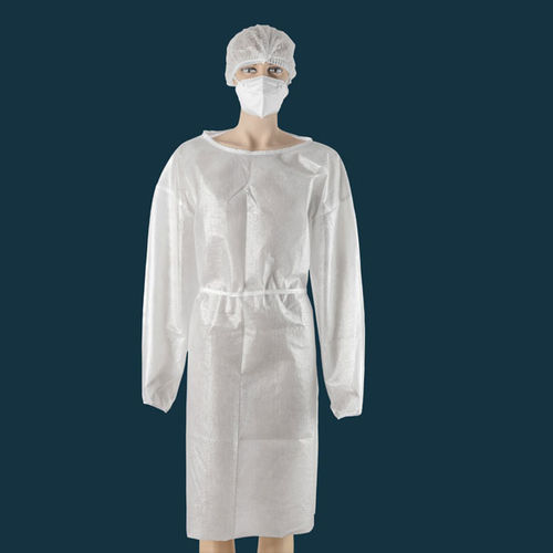 Unisex-Patientenkittel - Techtex Ltd Romania - aus Polypropylen / Einweg / Vlies