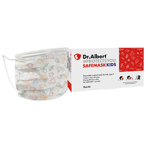 OP-Maske / Typ II - Dr.Albert® - Techtex Ltd Romania - Polypropylen / ohne Glasfasern / für Kinder