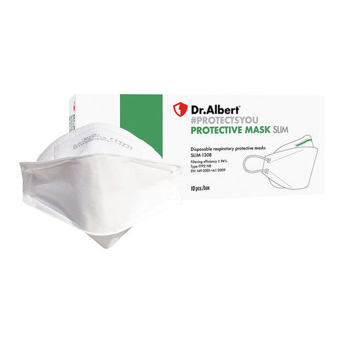 FFP2-Schutzmaske - Dr.Albert® - Techtex Ltd Romania - Polypropylen / ohne Glasfasern / ohne Ventil