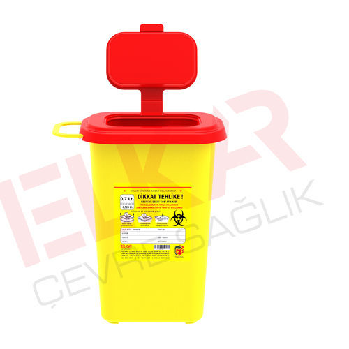 Behälter für Abfallprodukte - TA00070 - Telkar Cevre Saglik Endustriyel Plastik San. ve Tic. .A.Ş. - mit Stöpsel / zum Einmalgebrauch