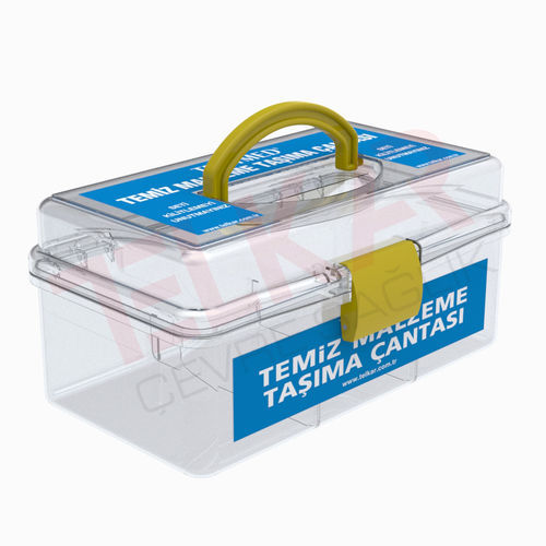 Box für chirurgische Instrumente - CKM010T - Telkar Cevre Saglik Endustriyel Plastik San. ve Tic. .A.Ş. - Transport / Kunststoff / mit Deckel