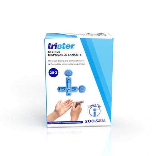 Sterile Lanzette - TS-383SDL 28G - Trister