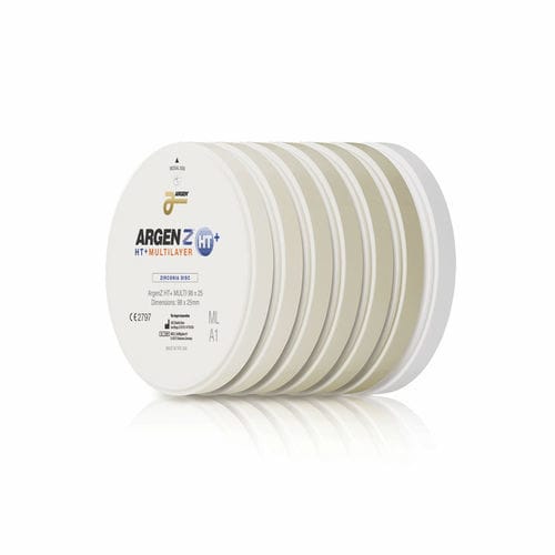 Zahnmedizinisches Material / Zirkonoxid - ArgenZ™ HT+ - Argen - zur Dentalrestaurierung / fest / lichtdurchlässig