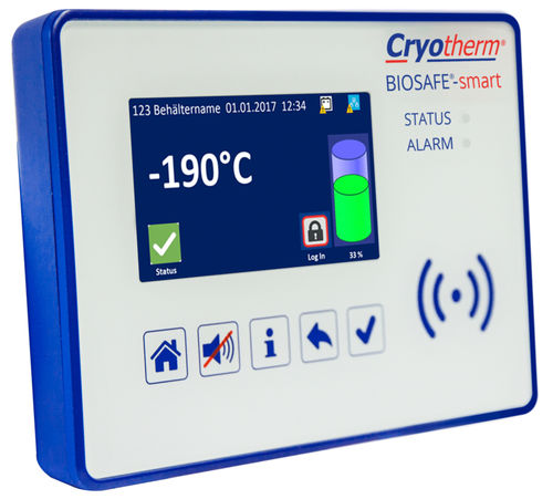 Automatisierungslösungen-Managementsystem - BIOSAFE® smart - Cryotherm GmbH & Co. KG - RFID / Zutritts / für Biobanken