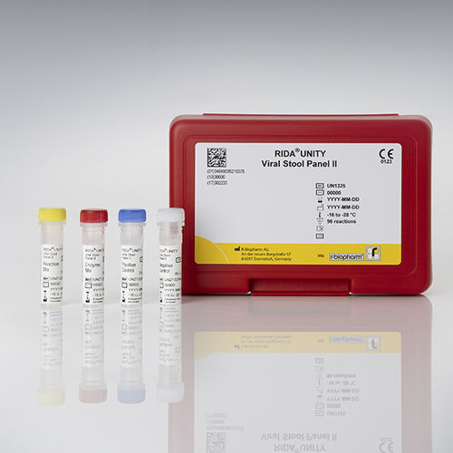 Testkit für Magen-Darm-Krankheiten - RIDA®UNITY - R-Biopharm AG - Adenovirus / Rotaviren / Astrovirus