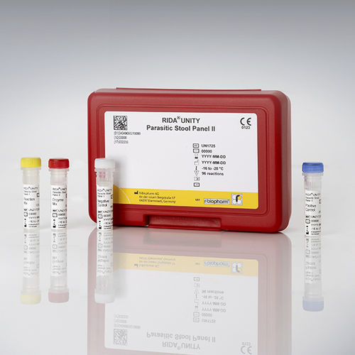 Testkit für Magen-Darm-Krankheiten - RIDA®UNITY - R-Biopharm AG - Giardia lamblia / Cryptosporidium / Entamoeba