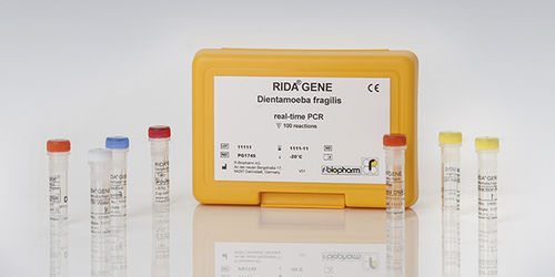 Testkit für Magen-Darm-Krankheiten - RIDA®GENE - R-Biopharm AG - Giardia lamblia / Fäkalien / für Echtzeit-PCR
