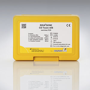 Testkit / Clostridium difficile - RIDA®GENE - R-Biopharm AG - für Krankenhausinfektionen / Fäkalien / für Echtzeit-PCR