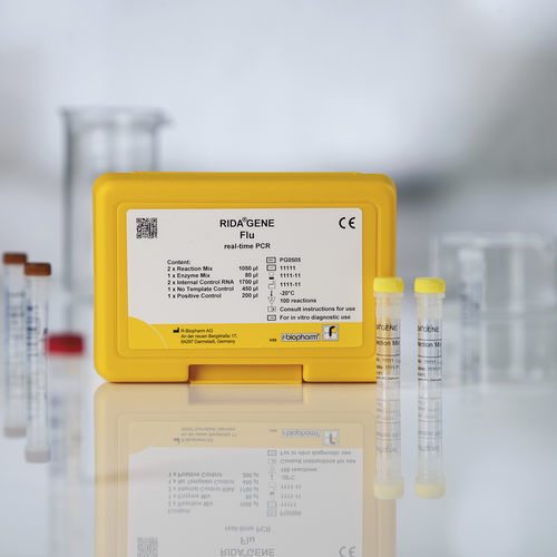 Grippe-Testkit - RIDA®GENE - R-Biopharm AG - Influenza A / Influenza B / für Kliniken
