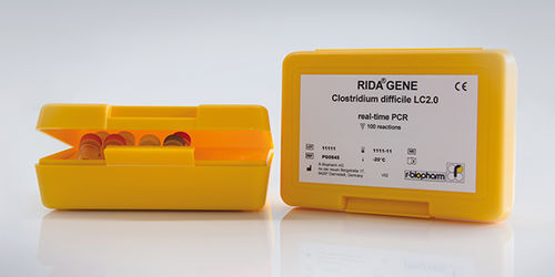 Testkit für Magen-Darm-Krankheiten - RIDA®GENE - R-Biopharm AG - Clostridium difficile / Fäkalien / für Echtzeit-PCR