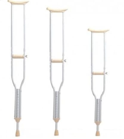 Achselgehstütze - OTC-CR001 - Ortocare - Erwachsene / höhenverstellbar