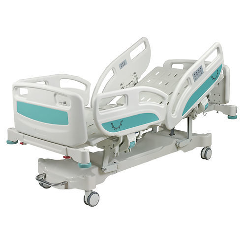 Krankenhausbett - HQ-D301BZB - Zhongshan Hanqi Medicalequiment Technology - elektrisch / auf Rollen