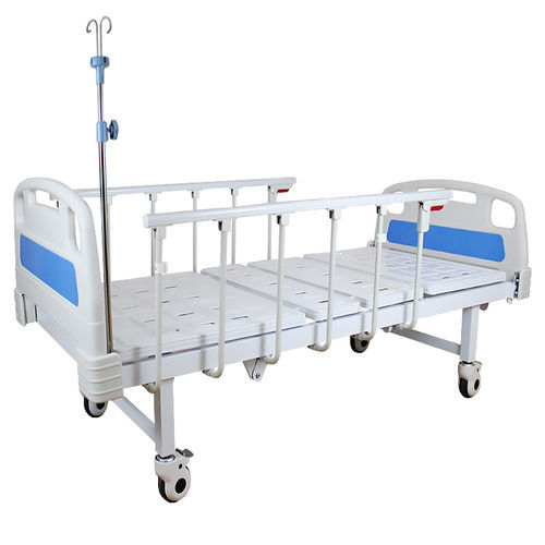Krankenhausbett - HQ-S201ABL - Zhongshan Hanqi Medicalequiment Technology - manuell / mit fester Höhe / auf Rollen