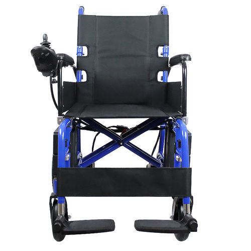 Elektrischer Rollstuhl - HQ122 - Zhongshan Hanqi Medicalequiment Technology - zur Nutzung im Freien / für den Innenbereich / Stahlrahmen