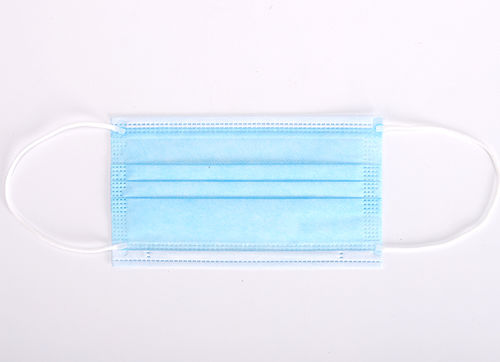 OP-Maske / EN 14683 - Rongbo Medical - für Erwachsene / 50er-Packung / blau