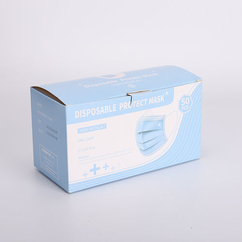 Stoffschutzmaske - Rongbo Medical - Halbgesicht / Erwachsene / 50er-Packung