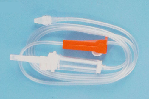Infusionsset mit Tropfkammer - 1058 - Rongbo Medical - mit Absperrhahn