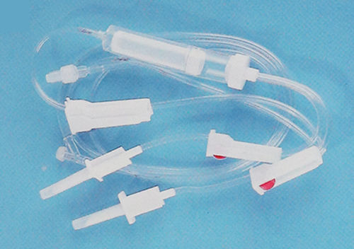 Bluttransfusionsset - 1070 - Rongbo Medical - mit Y-Verbinder / mit Tropfkammer / mit Absperrhahn