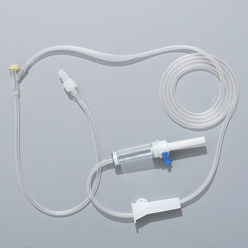 Subkutanes Infusionsset - 1.2/1.5/1.9 - Rongbo Medical - Polyvinylchlorid / mit Y-Verbinder / mit Tropfkammer