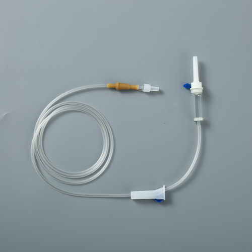 Polyvinylchlorid-Infusionsset - Rongbo Medical - mit Tropfkammer