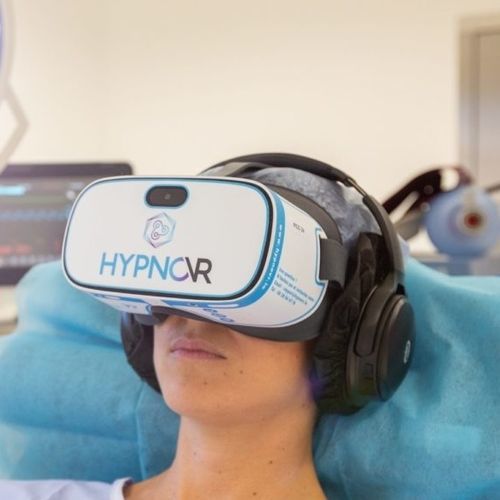 Immersive Virtual-Reality-Plattform - HYPNOVR SAS - für die Chirurgie / für Anästhesie / für Zahnbehandlung