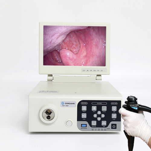 Veterinärendoskopie-Videoprozessor - VET-300FM - Gongjiang Endoscopy Instruments - mit Videorekorder / mit integrierter LED-Lichtquelle / HD-Bildgebung