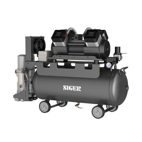 Luftkompressor für Zahnmedizin - SS Series - Zhuhai Siger MEDICAL Equipment - Kolben / auf Rollen / ölfrei