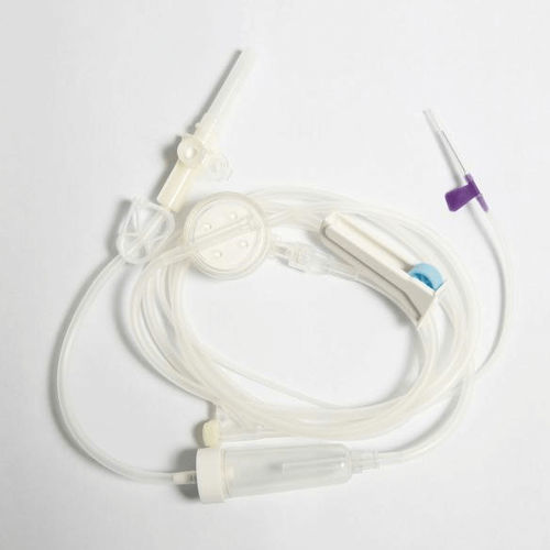 Intravenöses Infusionsset - Jumin Bio-technologies - Polyvinylchlorid / mit Tropfkammer