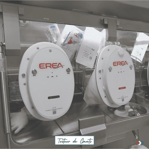 Tester zur Handschuhprüfung - EREA - Dichtung / für Labor-Isolatoren / tragbar