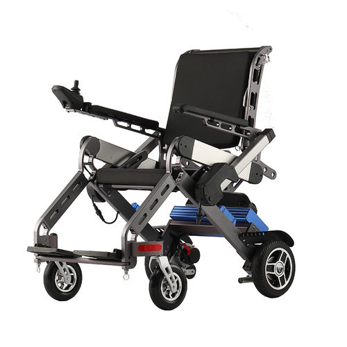 Rollstuhl mit Stehfunktion - Shenzhen Qidelai Medical Equipment - elektrisch / zur Nutzung im Freien / für den Innenbereich