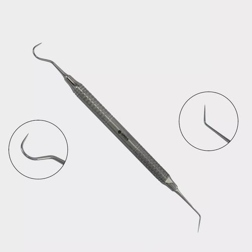 Endodontische Dentalsonde - GI-2-572 - GORAYA INSTRUMED - doppelt