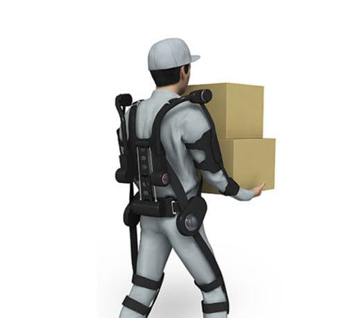 Exoskelett für die Handhabung schwerer Lasten - Citizen Chiba Precision