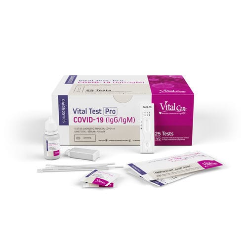 COVID-19-Testkit - SPA VITAL CARE Production, Distribution et Logistique - IgG / IgM / Blei