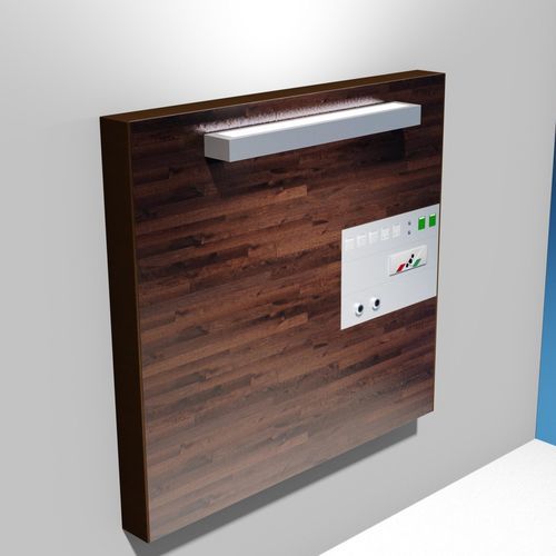 Wandmontierte Versorgungseinheit - Ligno - Mtg Gmbh - für Behandlungszimmer