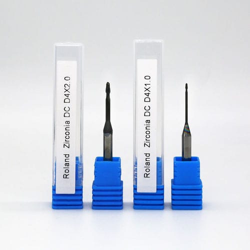 Dentalfräser - Roland PMMA DLC D4 - Audental Bio-Material Co., Ltd - Hartmetall / Fräs