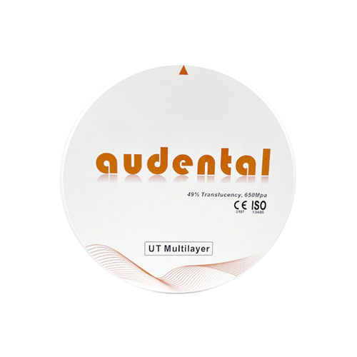 Zahnmedizinisches Material / Zirkonoxid - UT Multilayer - Audental Bio-Material Co., Ltd - für Zahnbrücken / für Dentalkronen / CAD/CAM