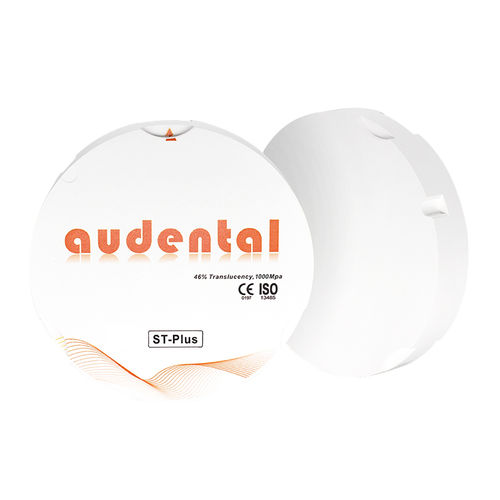 Zahnmedizinisches Material / Zirkonoxid - ST Plus White - Audental Bio-Material Co., Ltd - für Zahnbrücken / für Dentalkronen / für Dentalinlays