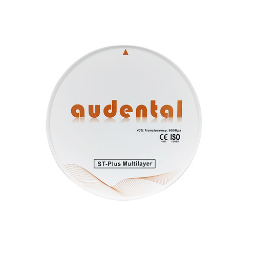 Zahnmedizinisches Material / Zirkonoxid - ST Plus Multilayer - Audental Bio-Material Co., Ltd - für Zahnbrücken / für Dentalkronen / für Veneere