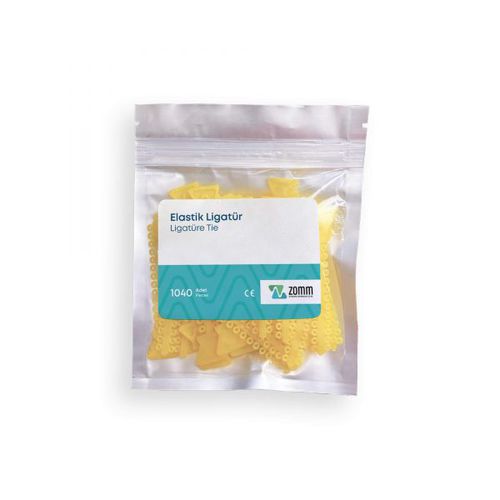 Kieferorthopädisches Gummi / Ligatur - Yellow - ZOMM