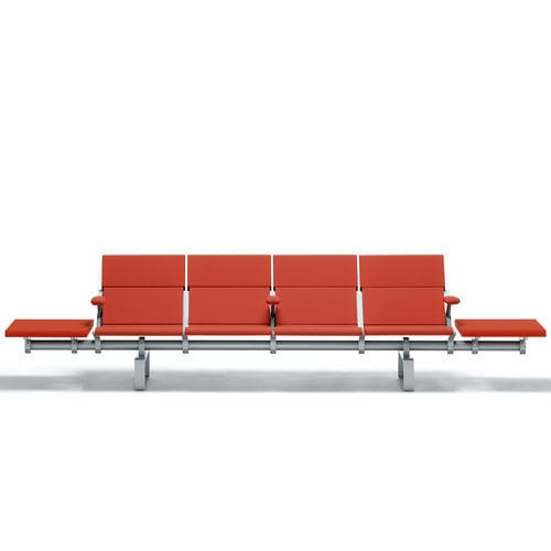 Traversenbank für Wartezimmer - MASTER SOFT - IMAT - mit Armlehnen / mit Tisch / ergonomisch